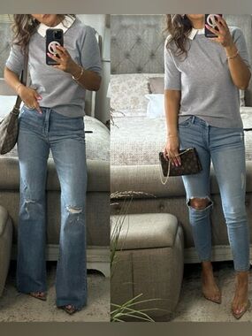 New💞 Classic Charm Collared Knit Top